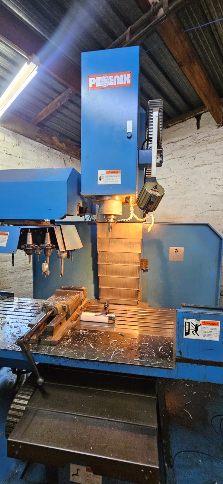 Frank Phoenix CNC milling machine